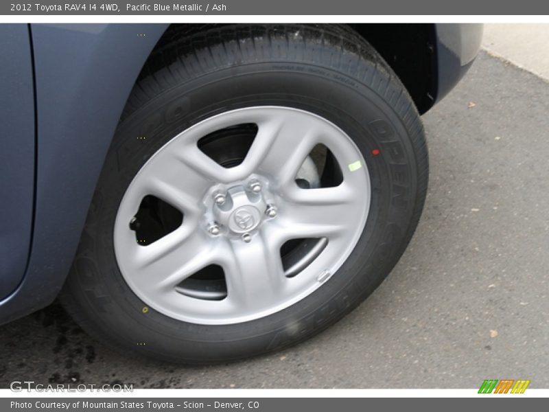 Pacific Blue Metallic / Ash 2012 Toyota RAV4 I4 4WD