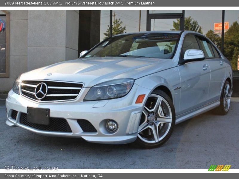 Front 3/4 View of 2009 C 63 AMG