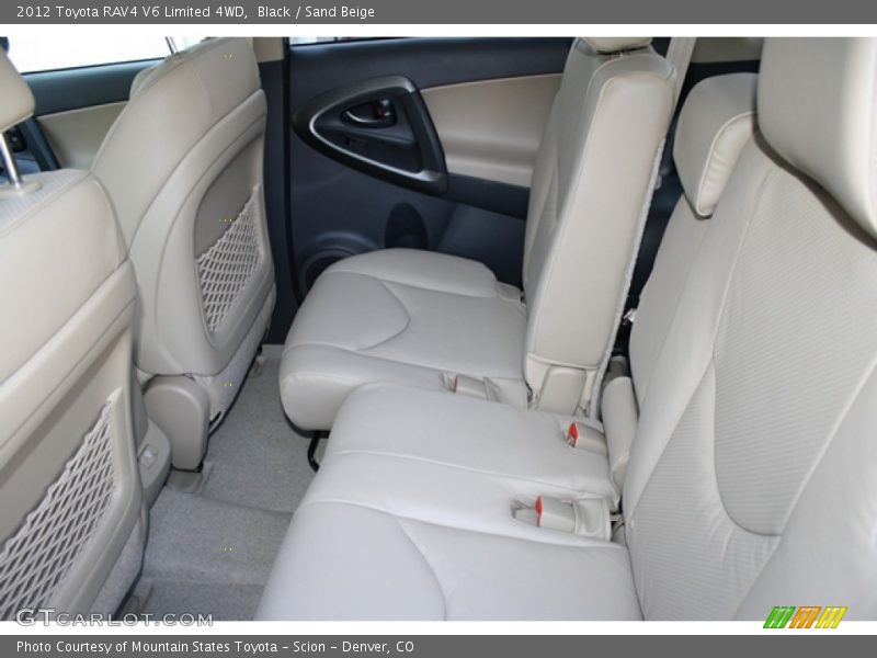 Black / Sand Beige 2012 Toyota RAV4 V6 Limited 4WD