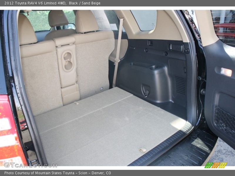 Black / Sand Beige 2012 Toyota RAV4 V6 Limited 4WD