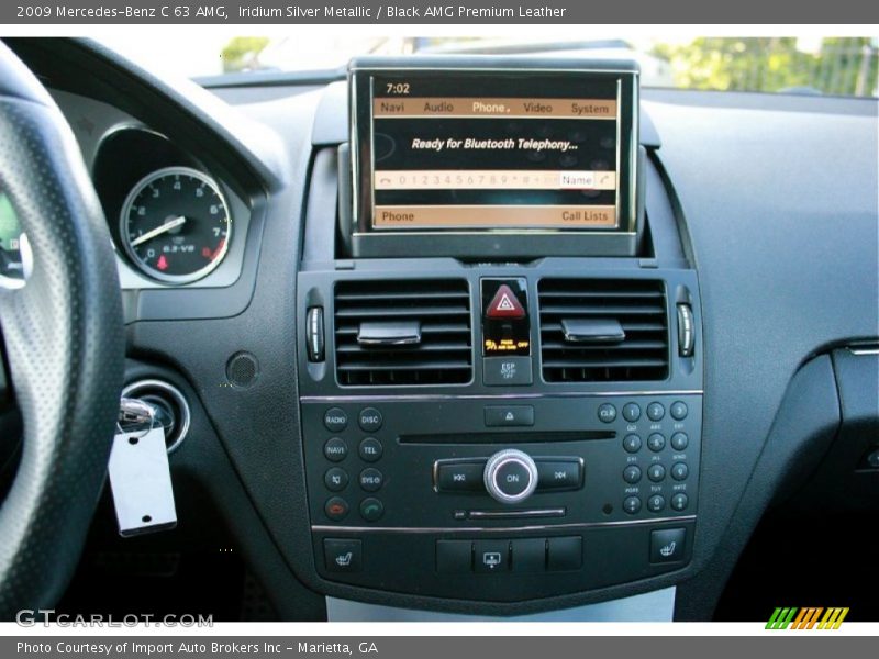 Controls of 2009 C 63 AMG