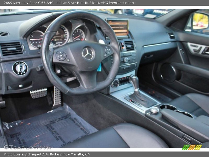 Dashboard of 2009 C 63 AMG