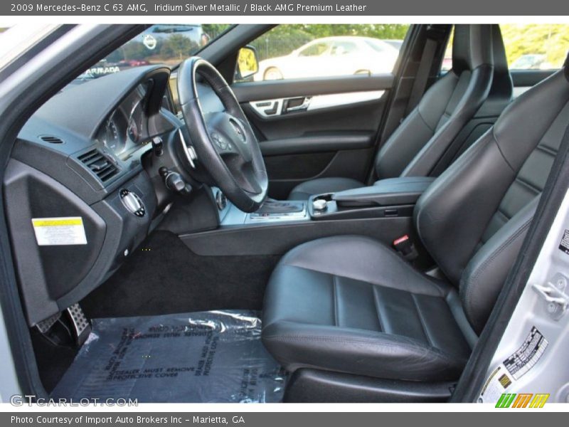  2009 C 63 AMG Black AMG Premium Leather Interior