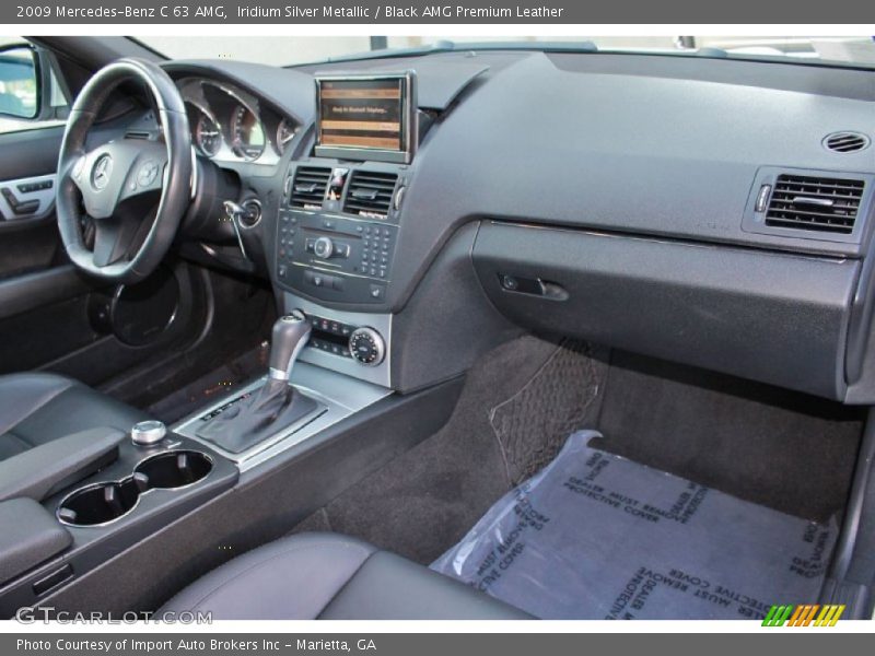 Dashboard of 2009 C 63 AMG