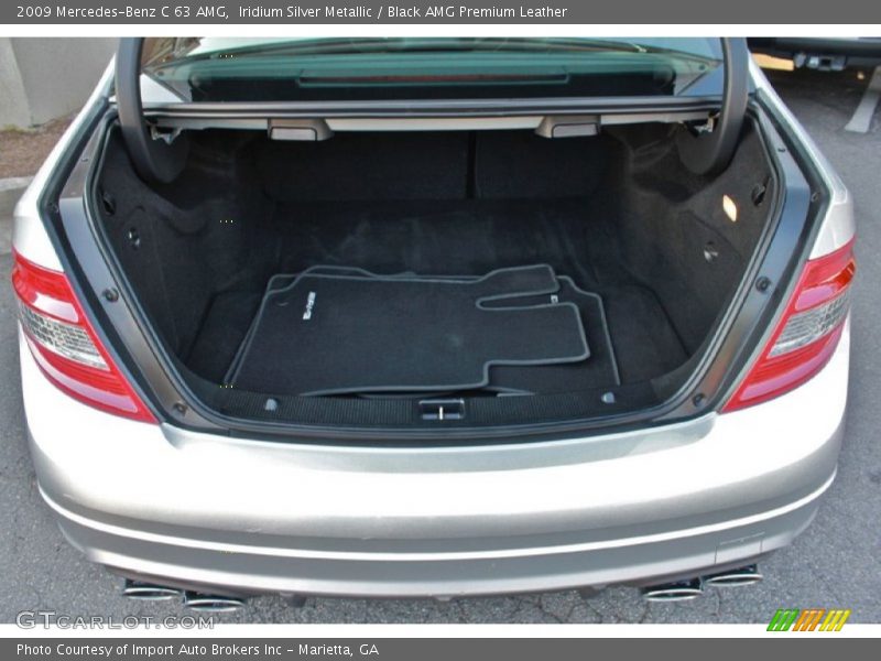  2009 C 63 AMG Trunk