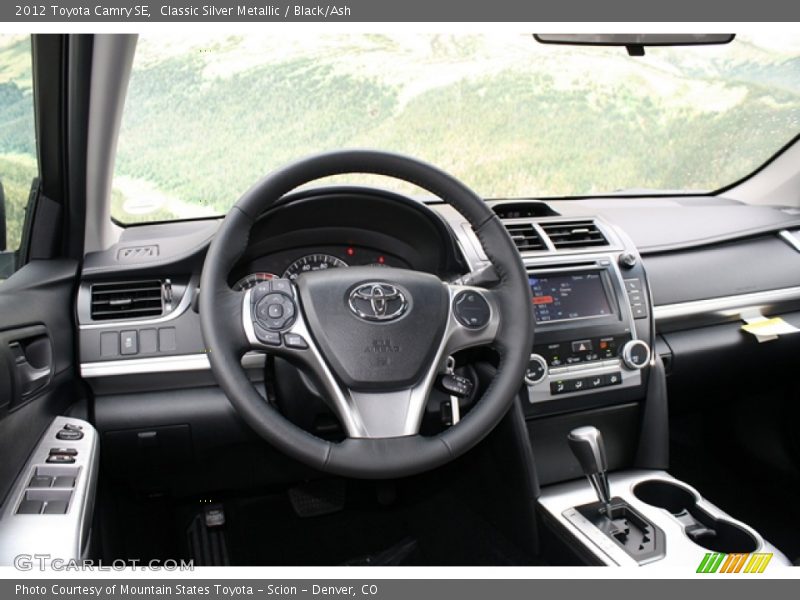 Classic Silver Metallic / Black/Ash 2012 Toyota Camry SE