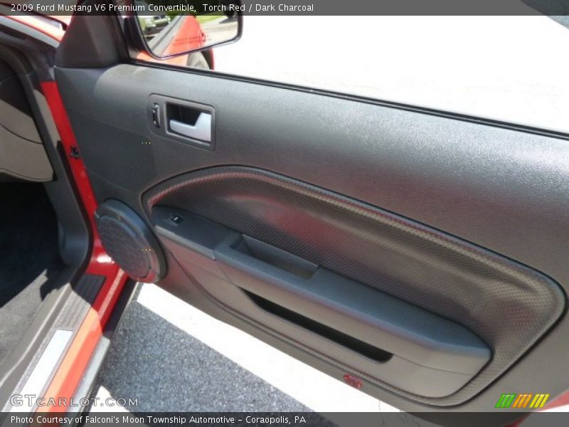 Torch Red / Dark Charcoal 2009 Ford Mustang V6 Premium Convertible