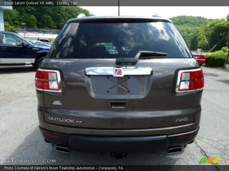 Cocoa / Tan 2008 Saturn Outlook XR AWD