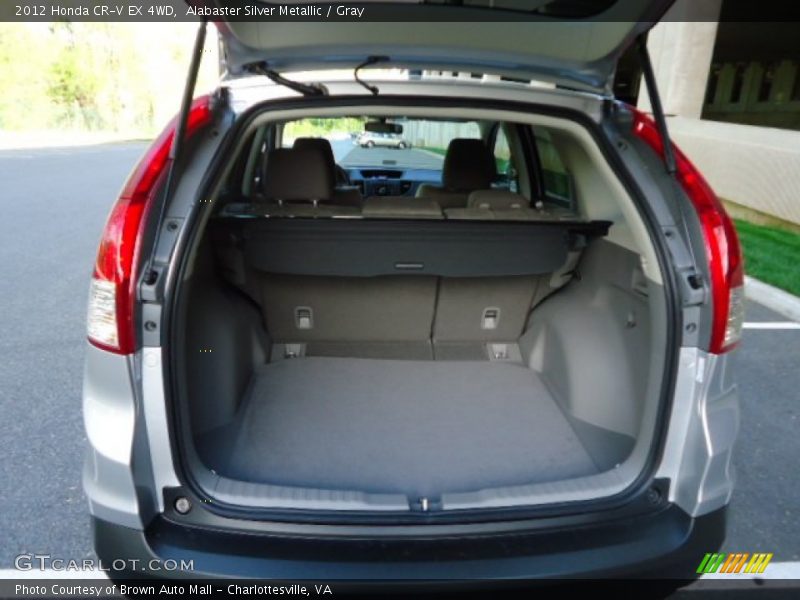 Alabaster Silver Metallic / Gray 2012 Honda CR-V EX 4WD