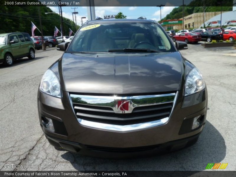 Cocoa / Tan 2008 Saturn Outlook XR AWD