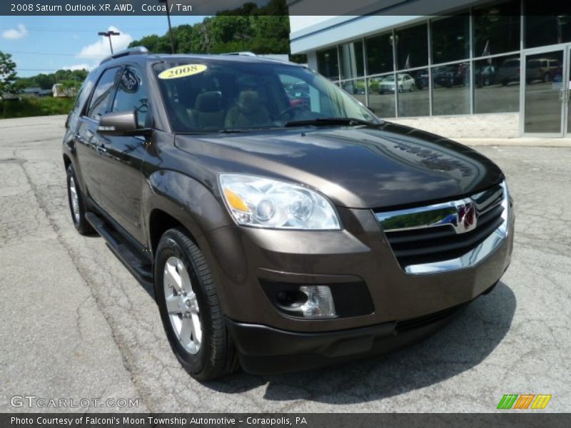 Cocoa / Tan 2008 Saturn Outlook XR AWD