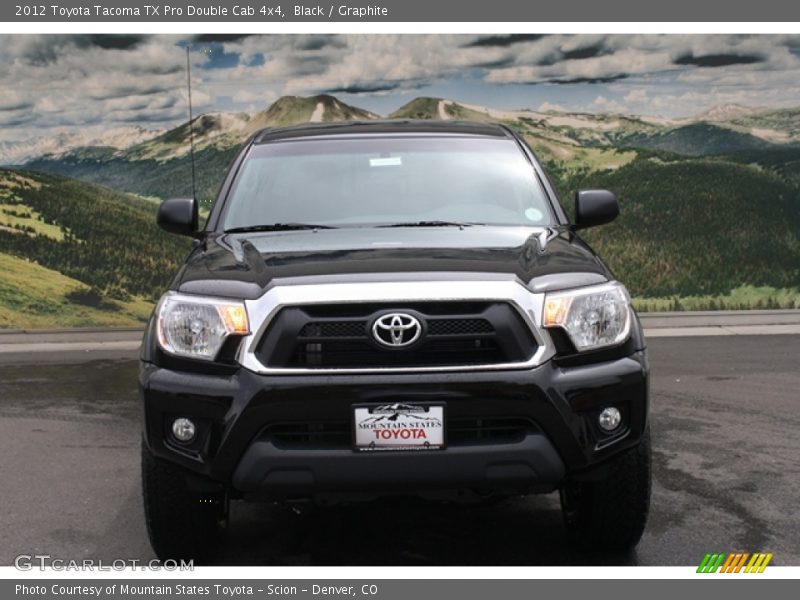 Black / Graphite 2012 Toyota Tacoma TX Pro Double Cab 4x4