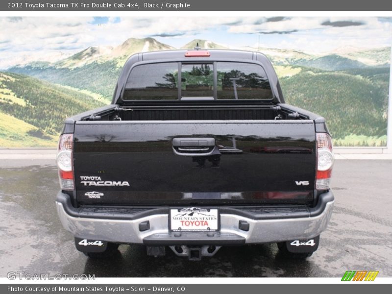 Black / Graphite 2012 Toyota Tacoma TX Pro Double Cab 4x4