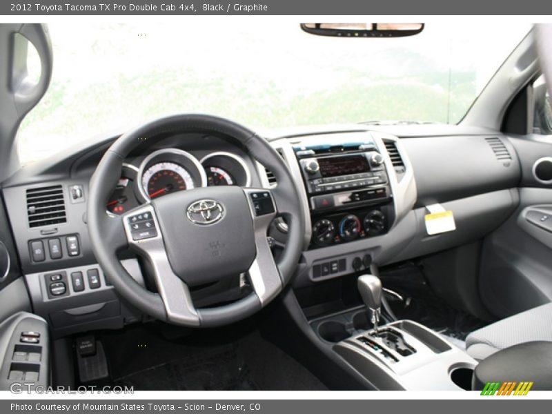 Black / Graphite 2012 Toyota Tacoma TX Pro Double Cab 4x4