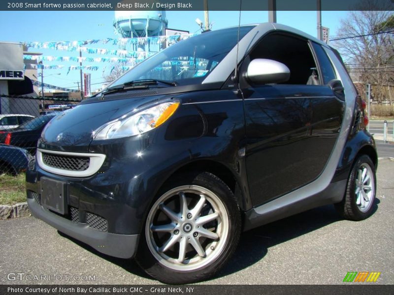 Deep Black / Design Black 2008 Smart fortwo passion cabriolet