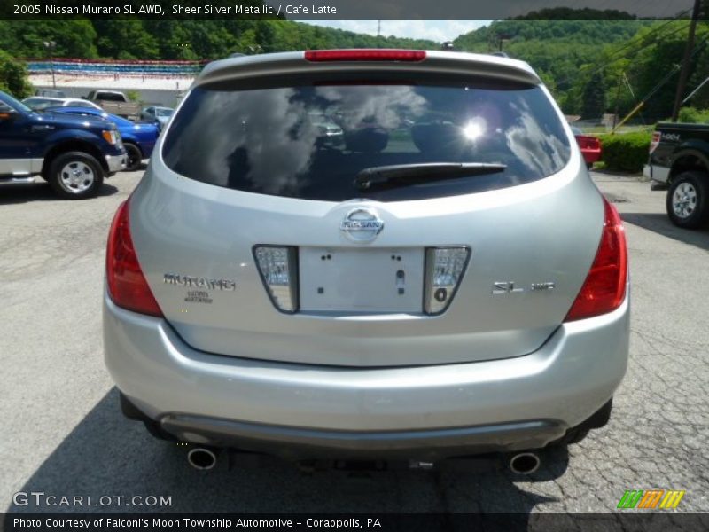 Sheer Silver Metallic / Cafe Latte 2005 Nissan Murano SL AWD