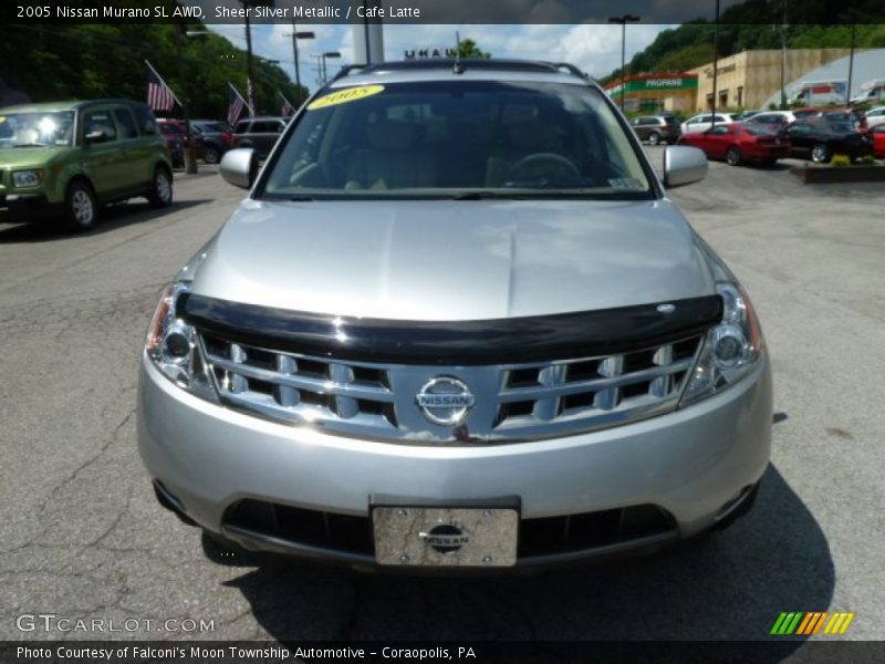 Sheer Silver Metallic / Cafe Latte 2005 Nissan Murano SL AWD