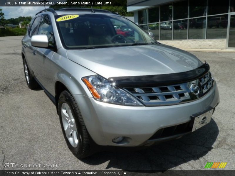 Sheer Silver Metallic / Cafe Latte 2005 Nissan Murano SL AWD