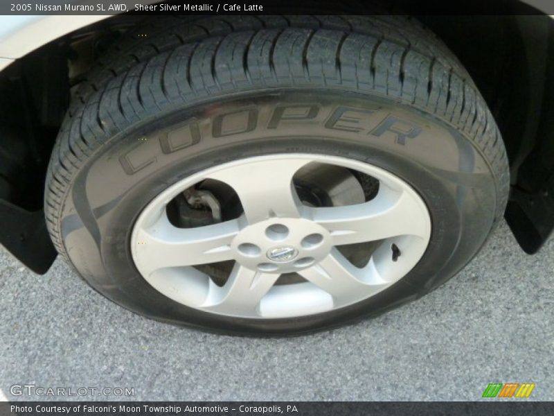 Sheer Silver Metallic / Cafe Latte 2005 Nissan Murano SL AWD