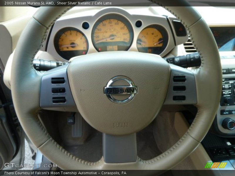 Sheer Silver Metallic / Cafe Latte 2005 Nissan Murano SL AWD