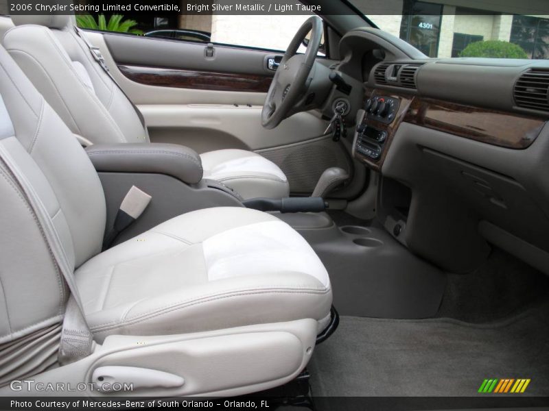 Bright Silver Metallic / Light Taupe 2006 Chrysler Sebring Limited Convertible