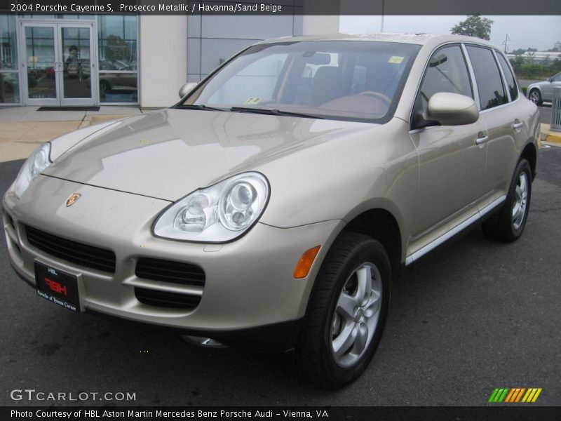 Prosecco Metallic / Havanna/Sand Beige 2004 Porsche Cayenne S