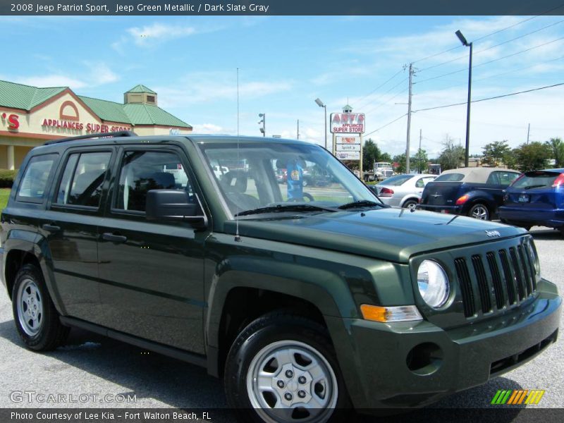 Jeep Green Metallic / Dark Slate Gray 2008 Jeep Patriot Sport