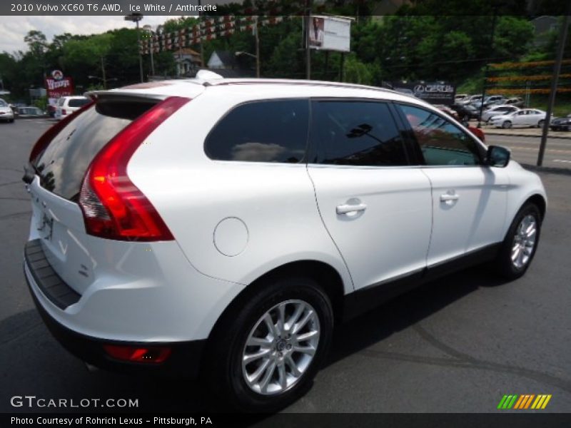 Ice White / Anthracite 2010 Volvo XC60 T6 AWD