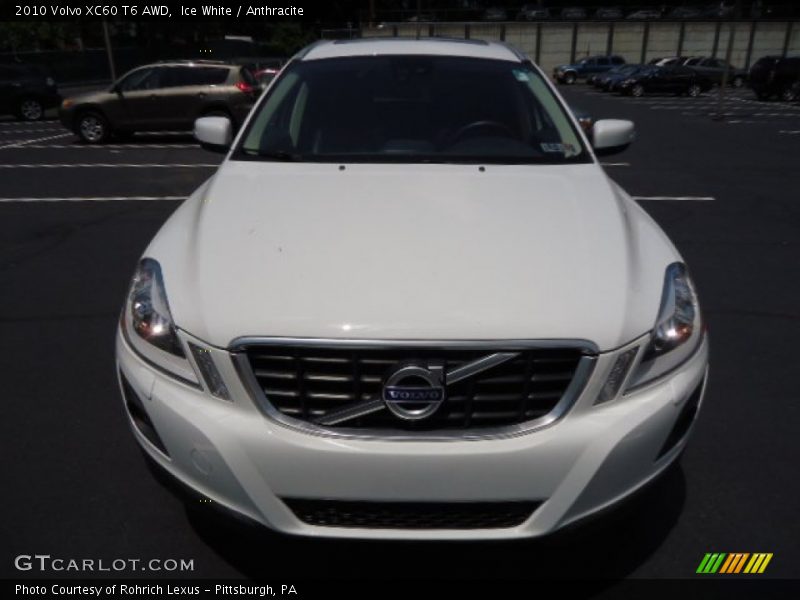 Ice White / Anthracite 2010 Volvo XC60 T6 AWD