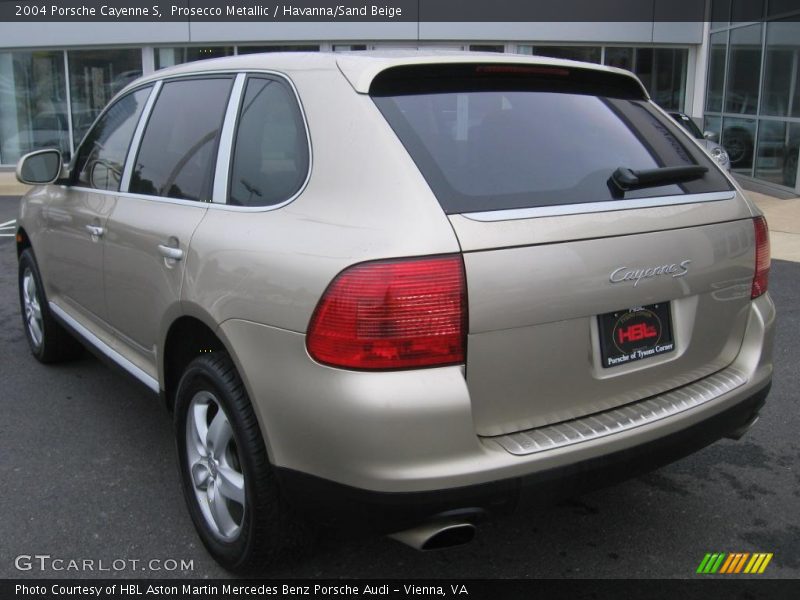 Prosecco Metallic / Havanna/Sand Beige 2004 Porsche Cayenne S