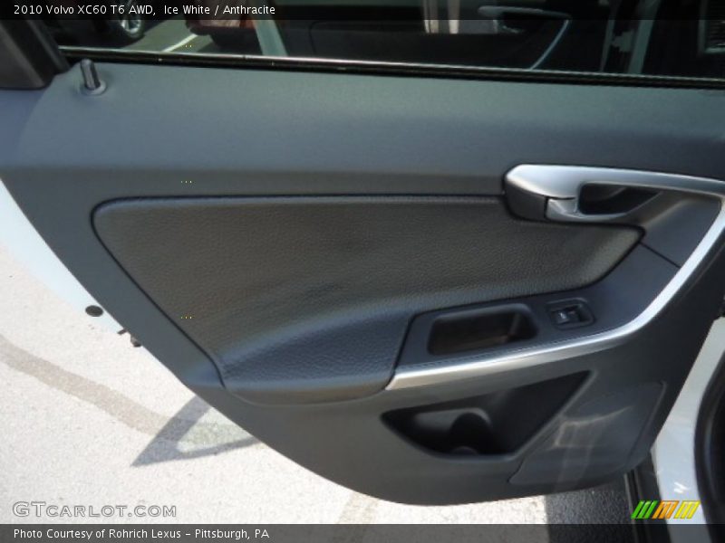 Ice White / Anthracite 2010 Volvo XC60 T6 AWD