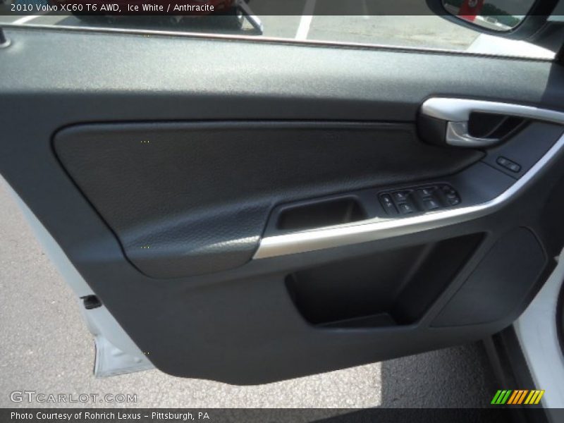Ice White / Anthracite 2010 Volvo XC60 T6 AWD