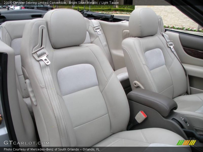 Bright Silver Metallic / Light Taupe 2006 Chrysler Sebring Limited Convertible