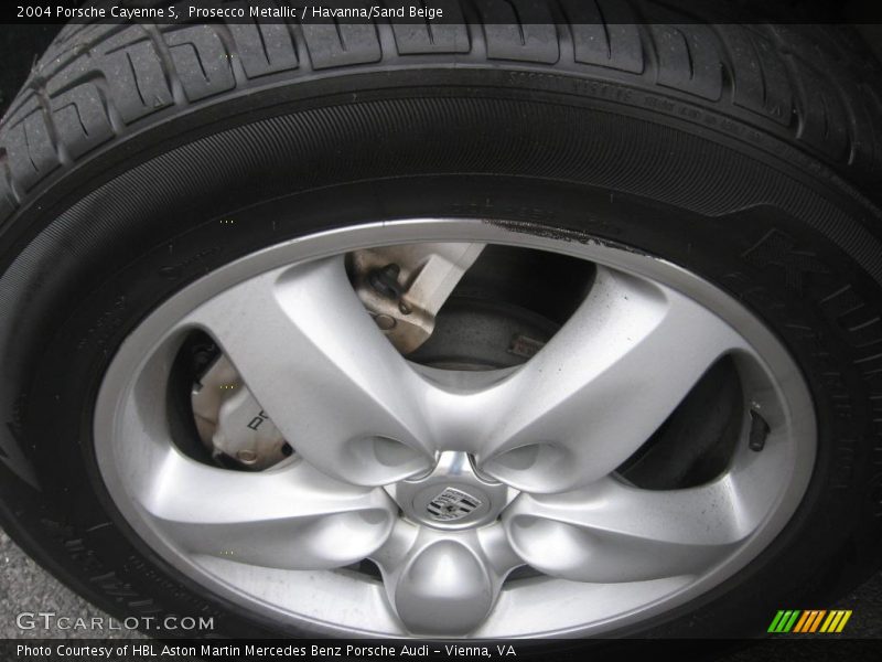 Prosecco Metallic / Havanna/Sand Beige 2004 Porsche Cayenne S