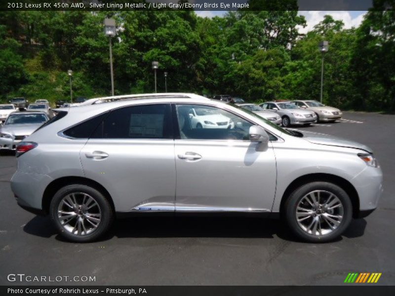  2013 RX 450h AWD Silver Lining Metallic