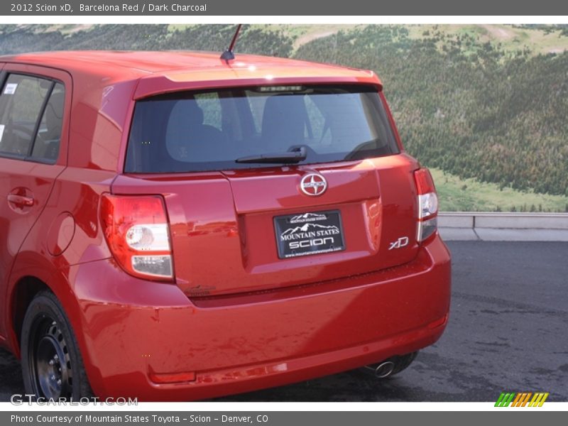 Barcelona Red / Dark Charcoal 2012 Scion xD