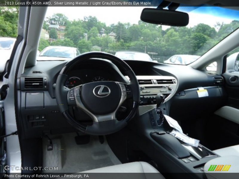 Dashboard of 2013 RX 450h AWD