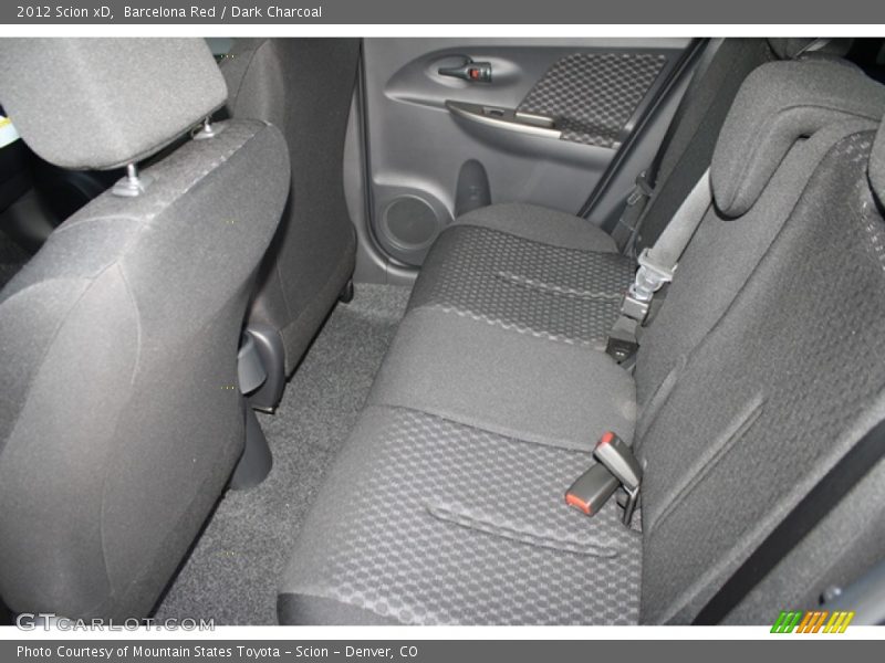 Barcelona Red / Dark Charcoal 2012 Scion xD