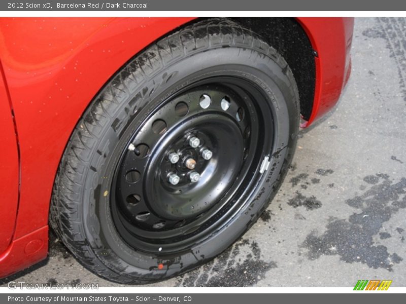 Barcelona Red / Dark Charcoal 2012 Scion xD