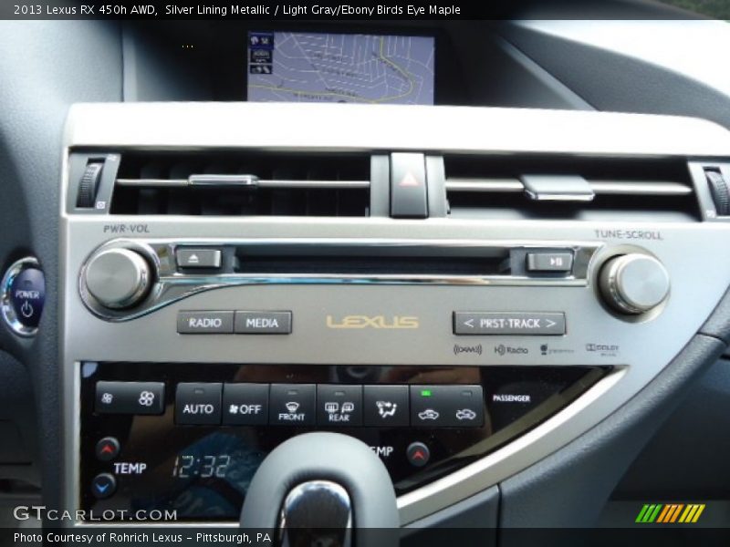 Audio System of 2013 RX 450h AWD