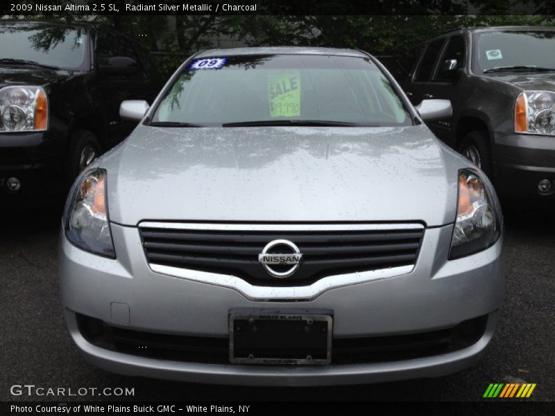 Radiant Silver Metallic / Charcoal 2009 Nissan Altima 2.5 SL