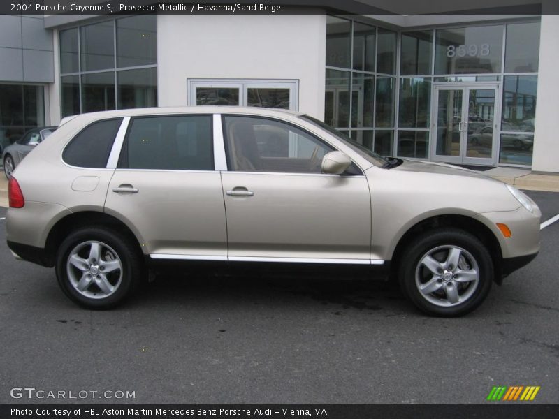 Prosecco Metallic / Havanna/Sand Beige 2004 Porsche Cayenne S
