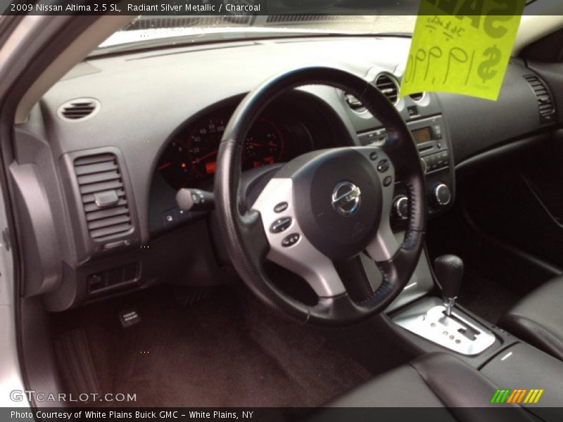 Radiant Silver Metallic / Charcoal 2009 Nissan Altima 2.5 SL