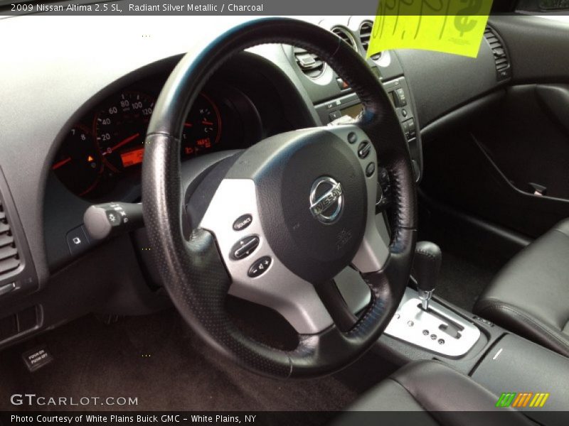 Radiant Silver Metallic / Charcoal 2009 Nissan Altima 2.5 SL