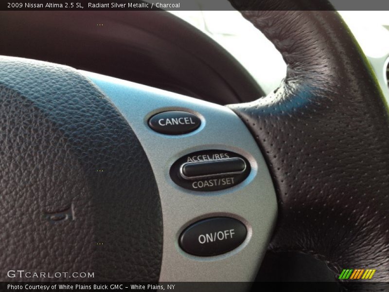 Radiant Silver Metallic / Charcoal 2009 Nissan Altima 2.5 SL