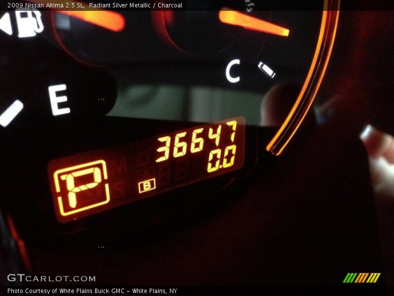 Radiant Silver Metallic / Charcoal 2009 Nissan Altima 2.5 SL