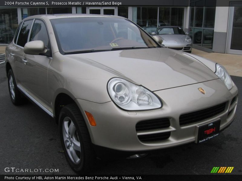 Prosecco Metallic / Havanna/Sand Beige 2004 Porsche Cayenne S