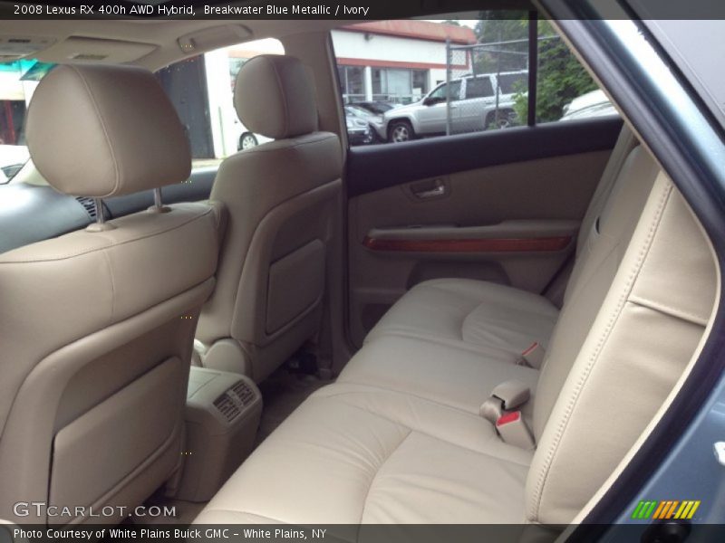 Breakwater Blue Metallic / Ivory 2008 Lexus RX 400h AWD Hybrid