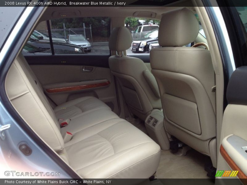 Breakwater Blue Metallic / Ivory 2008 Lexus RX 400h AWD Hybrid