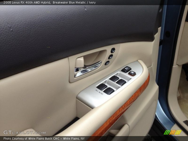 Breakwater Blue Metallic / Ivory 2008 Lexus RX 400h AWD Hybrid